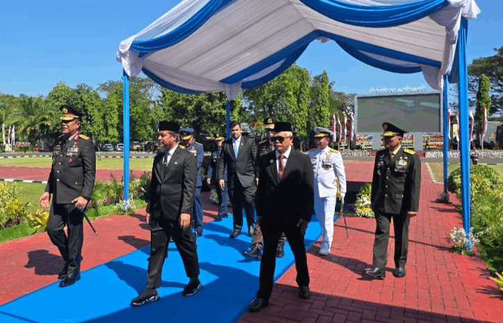 Forkopimda Sulsel Kompak Meriahkan HUT Bhayangkara ke-80